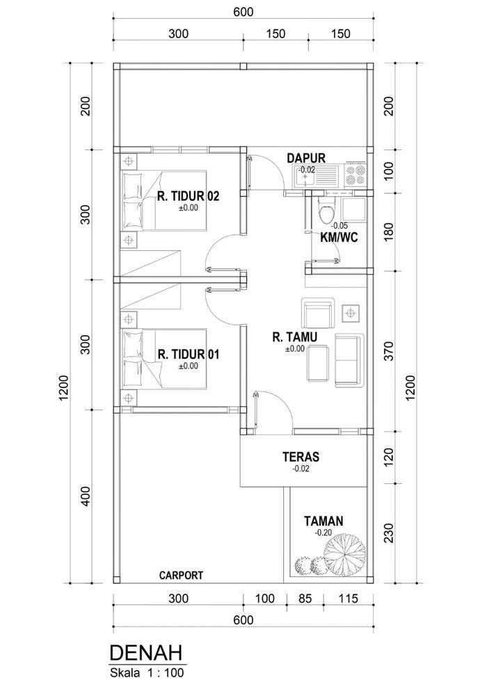Layout Tipe O-42